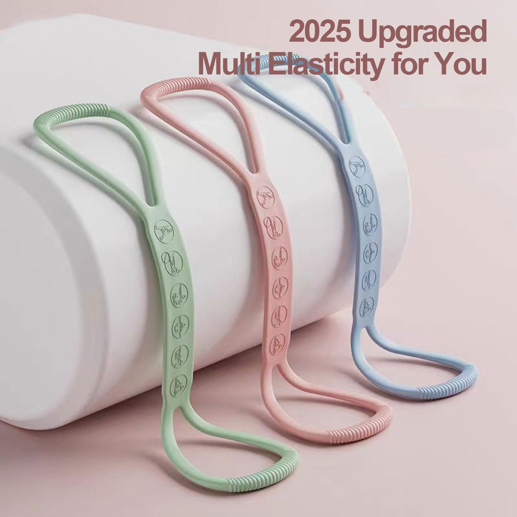 Skiennix Figure 8 Resistance Band - Upgraded for Physical Therapy | 3 Resistance Levels for All Ages