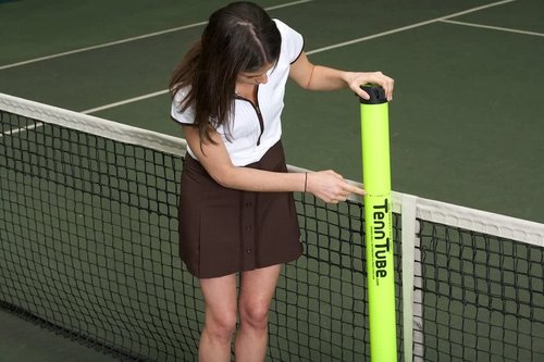 Tourna Tenn Tube Tennis Ball Pickup, Clear