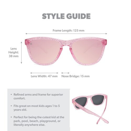 Knockaround Kids Premiums Polarized Sunglasses for Kids - UV400 Protection