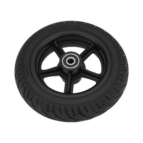 YINETTECH Electric Scooter Solid Wheel with Hub 8 Inch Rubber Tyre 200x50 Front Wheel Compatible with Small Dolphin Compatible with Binglan Compatible with Shengte