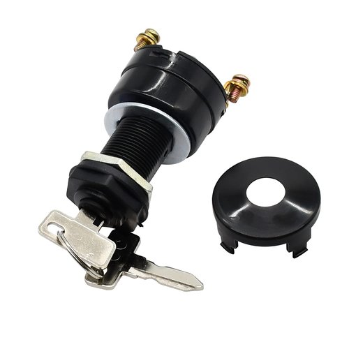 Manioiity Golf Cart Ignition Switch with Keys 12V for Club Car DS, Limo, Turf, Carryall I & II Gas Models 1996-Up, Replaces 1018263-01, 101826301, 1012505, 102515101, 430-168