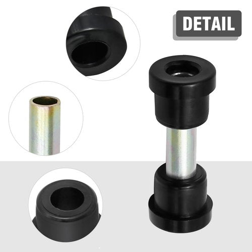 Zreneyfex Rear Leaf Spring Bushing & Sleeves Kits 6 pack Replacement for Club Car DS Golf Cart 1981-up, Replacement for EZGO TXT/Medalist 1994-up