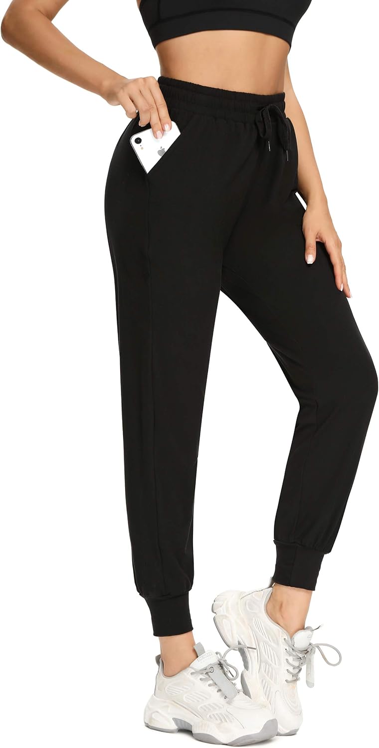 Skiennix Women's Sweatpants - Comfortable Joggers with Pockets for Yoga & Running | 3-Pack Set
