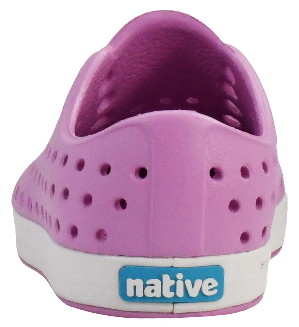Native Shoes Unisex-Kids Jefferson Sneakers, Chillberry Pink/Shell White, 6 Toddler