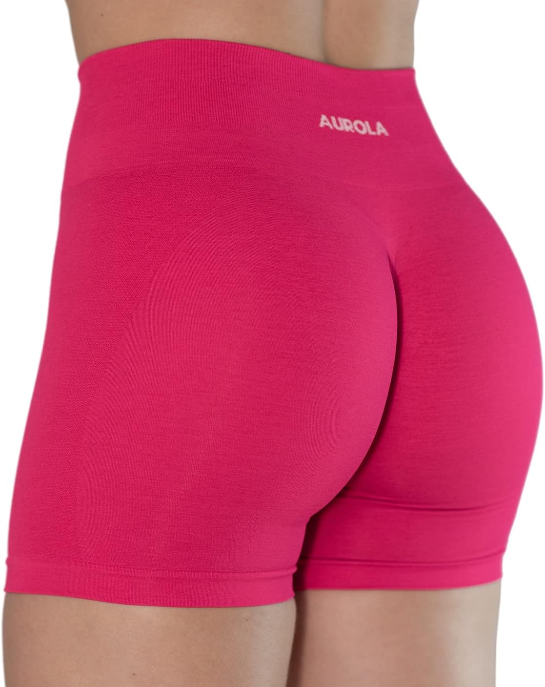 AUROLA Women's Workout Shorts - Seamless High Waist Athletic Running & Yoga Shorts