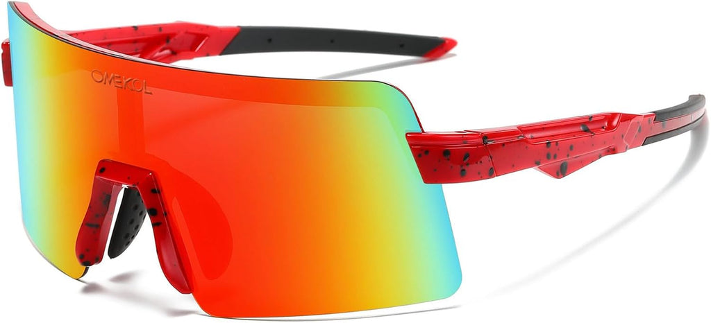 OMEKOL Polarized Sunglasses - UV400 Protection for Men & Women | Outdoor Sports & Baseball Glasses
