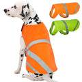Kuoser Reflective Dog Vest, High Visibility Safety Vest for Medium to Large Dogs, Lightweight Pet Reflective Vests for Hunting Outdoor Activities Walking at Night, Blaze Orange 3XL