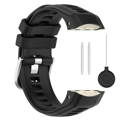 LOKEKE Compatible with Garmin Instinct 2S Replacement Band - Replacement Silicone Wrist Watch Band Strap Compatible with Garmin Instinct 2S(Silicone Black)