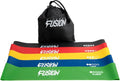 Fitness Fusion Resistance Loop Bands Set of 5 - Durable Non-Slip Design for Home & Gym Workouts