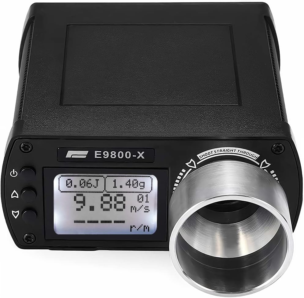 ACTIONUNION Airsoft Chronograph - High-Power Speed Tester for Accurate Performance Measurement