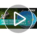 12ft x 30in Round Above Ground Swimming Pool - Easy Setup, Puncture-Resistant
