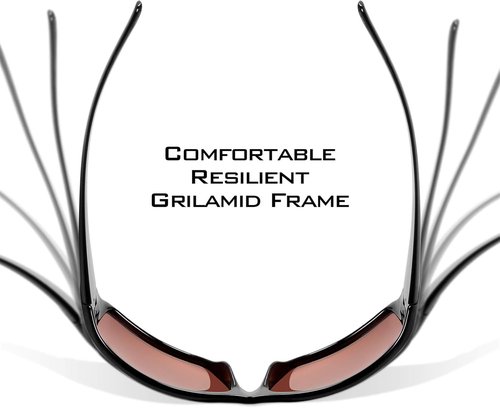 KastKing Iditarod Polarized Sport Sunglasses - PuriVex Protective Lens Coating for Fishing & Outdoor Activities