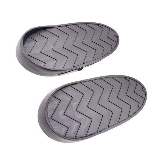 Set of 2Pcs Rowing Machine Foot Pedals Gym Accessory Replacements Good Performance for Indoor Rower 11.8x5inch Textured Surface