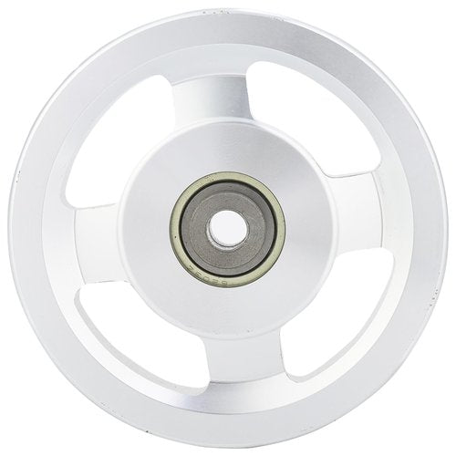 Cunyuer Fitness Pulley Wheel, Aluminum Pulleys for Gym, Universal Aluminum Alloy Bearing Pulley Wheel for Home Gym Exercise Strength Training Equipment (Diameter 115mm)