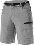TACVASEN Men's Quick Dry Cargo Shorts - Water Resistant Casual Hiking & Golf Wear | Summer Outdoor Comfort