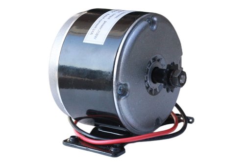 TRKIMAL Small Brushed Permanent Magnet Electric Motor, 24V DC 250W/350W 2750RPM Brushed Electric Motor, for Wind Turbine PMA E Scooter Drive Speed Control (250W)