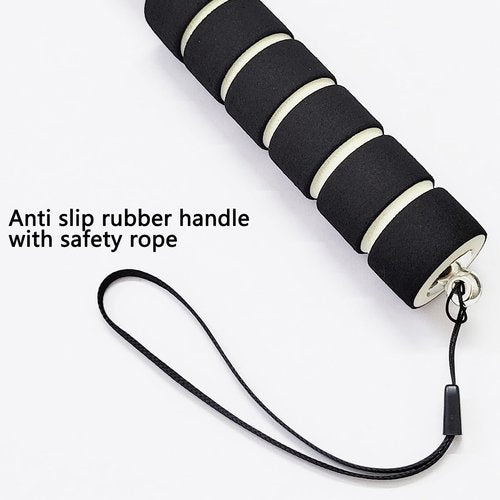 Auto-plaza 9 Feet Aluminum Alloy Golf Ball Retriever Telescopic Black for Water Golf Ball Picker Grabber Golf Accessories (1)