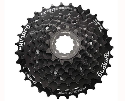 Shimano Unisex – Adult's Cshg200 Sprocket Cassette, Black, Standard Size