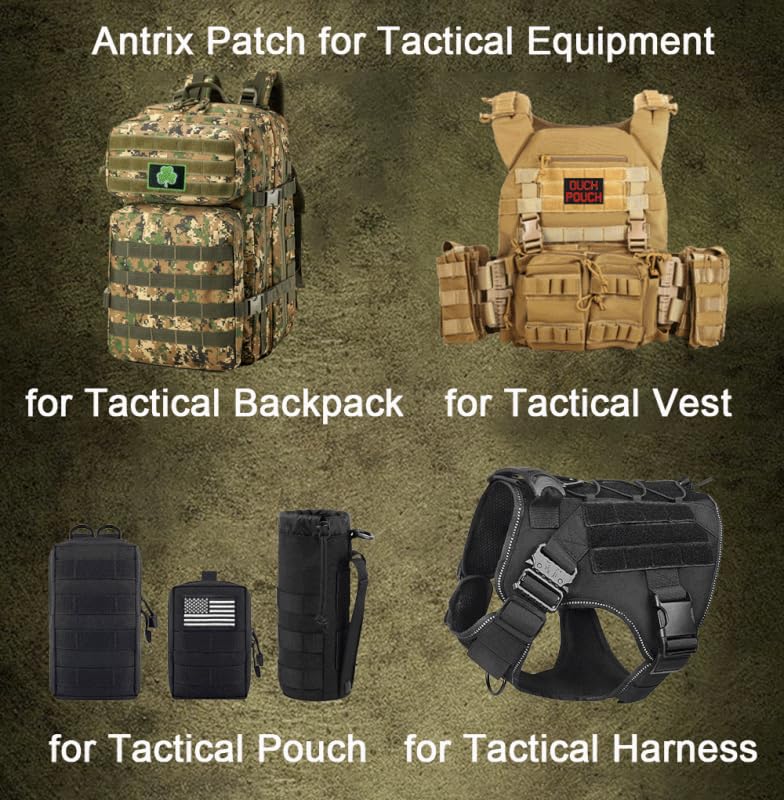 Variation of THIS listing: 4x Tactical Blood Type A+ Positive Patch with Hook & Loop Backing