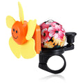 ONIPAX Sun Smile Windmill Bike Bell Flower Propeller for Adults or Kids Boys Girls Mountain/Road Bike/Scooters