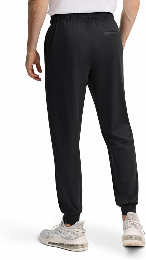 Alimens & Gentle Men's Joggers - Lightweight Lounge Pants with Pockets | Casual Athletic Sweatpants
