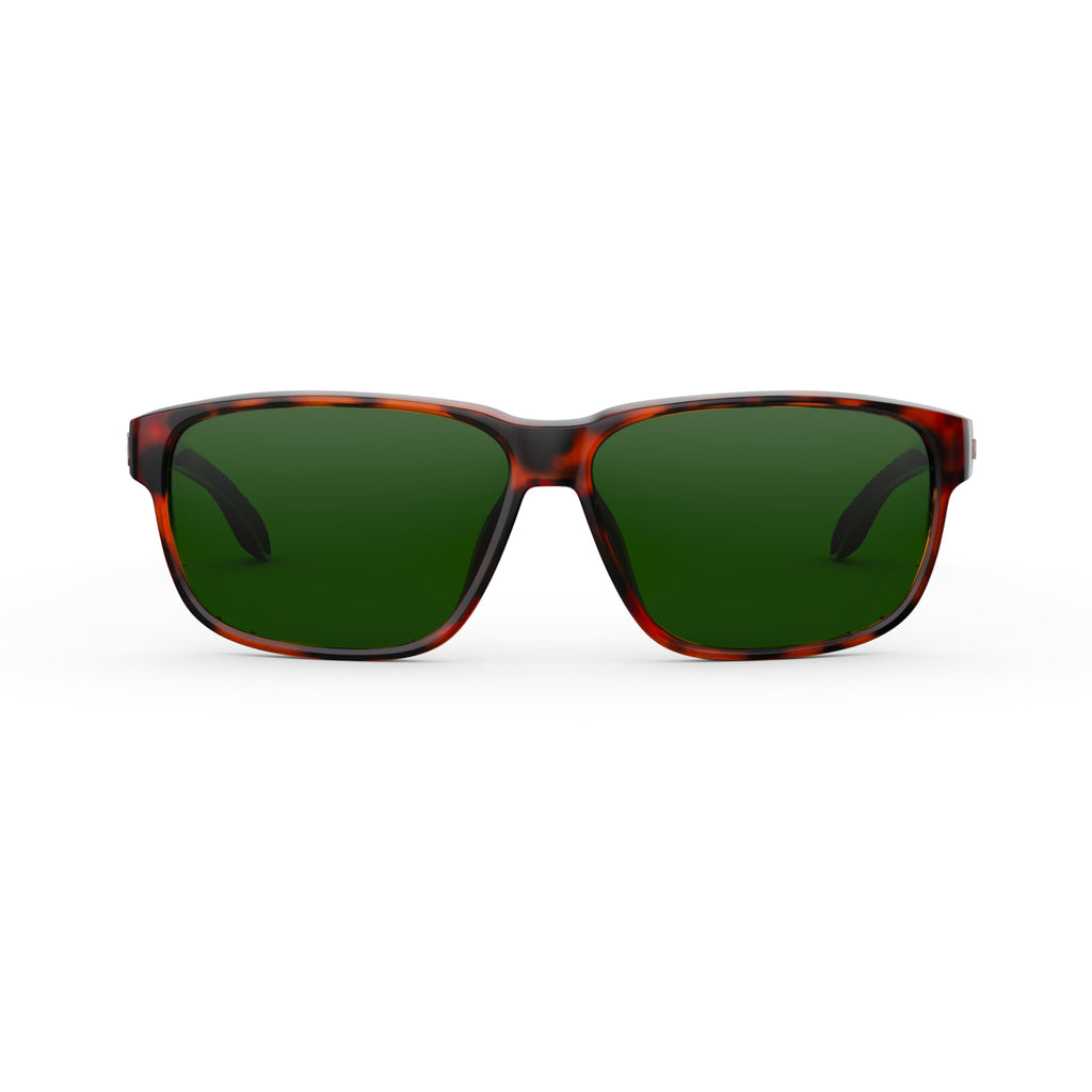 Rheos Edgewater Floating Polarized Sunglasses | 100% UV Protection | Boating & Fishing | Water Sports | Anti-Glare (Tortoise | Moss)