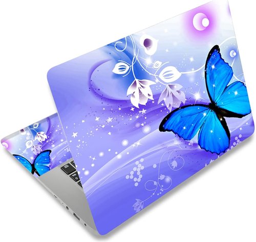 Icolor Laptop Skin Sticker - Personalized Vinyl Cover Art Protector for 12" to 15.6" Notebooks