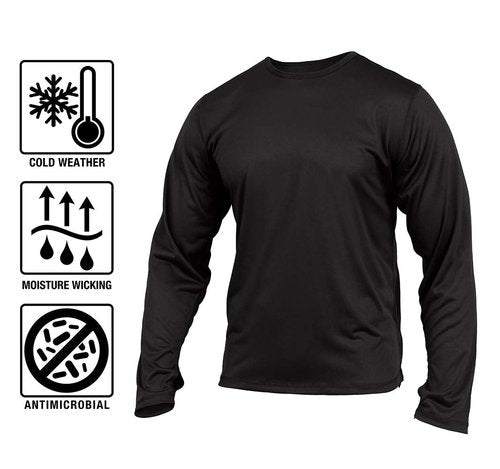 64021 Gen III Silk Weight Tops - Black (2XL)