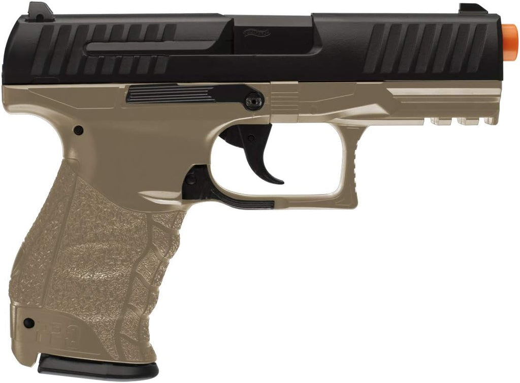 Umarex Walther PPQ Airsoft Gun - 6mm BB Pistol with Realistic Blowback Action