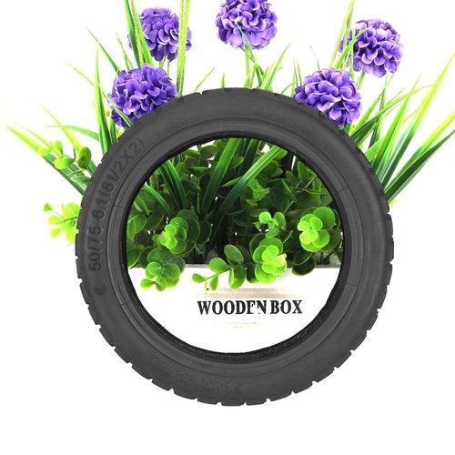 50/75-6.1(8 1/2x2) Tubeless Tire Electric Scooters Off-Road Vacuum Tire 8.5 Inch Thickened Explosion-Proof Tire Compatible with M365/Pro2/1S/Lite