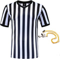 Shinestone Referee Shirt - V-Neck Umpire Jersey for Football & Sports | Perfect Holiday Gift