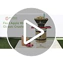 SQUEEZE master 7L Manual Fruit Apple Wine Crusher with Steel Hopper & Metal Teeth