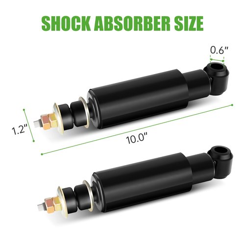 10L0L Golf Cart Rear Shock Absorber Kit Compatible with Club Car DS (1984-1996) Replacement Parts 1011085, 1014234
