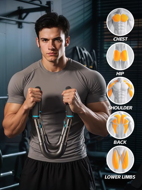 Arm Twister Trainer Three-Speed Spring Adjustment Steel Adjustable Arm Strength Device Gym Fitness Equipment for Wrestling Free