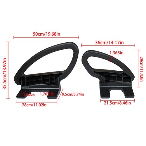 SEBLAFF Club Car Seat Handles Restraint Kit Replacement for Precedent Onward 2012+