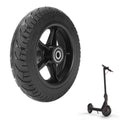 Electric Scooter 200x50 Solid Tire & Plastic Hub 8"x2" Solid Tyre Tubeless Tire with 10mm Bearing Explosion Proof for Electric Scooter Balance Bike Toddler Bike Strollers