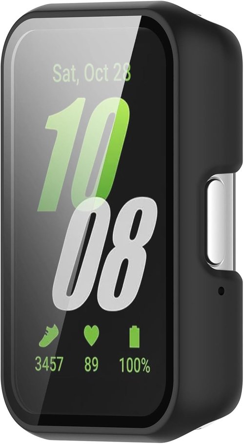 FanTEK Galaxy Fit 3 Watch Case - Scratch Resistant & Shock Absorbing | Matte Black for Men & Women
