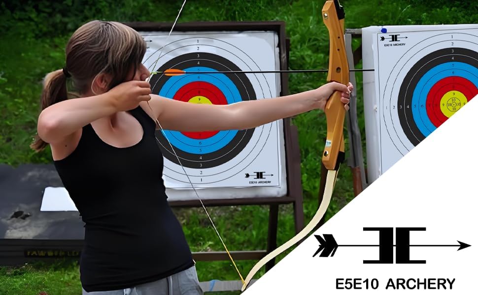 Targets Paper for Archery Shooting - Eco-Friendly Degradable Plastic - 20/40pcs Bow & Arrow Targets | 40cm x 40cm