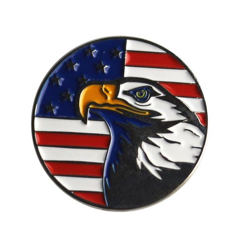 PINMEI Lot of 10 Different Golf Ball Markers, Special Unique, Dia 24.4MM, Soft Enamel Technique