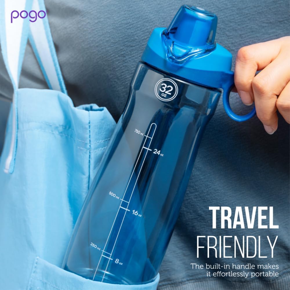 Pogo BPA-Free Tritan Plastic Water