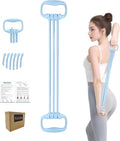 Figure 8 Resistance Band - Adjustable 15-90LBS for Women | Perfect for Arm, Back, Yoga & Pilates