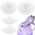 VILLCASE 5pcs Silicone Spill Proof Stoppers for Belly Bottle Accessories Leak Proof Water Cup Caps Stopper Seal Replacement for Sports Water Bottles