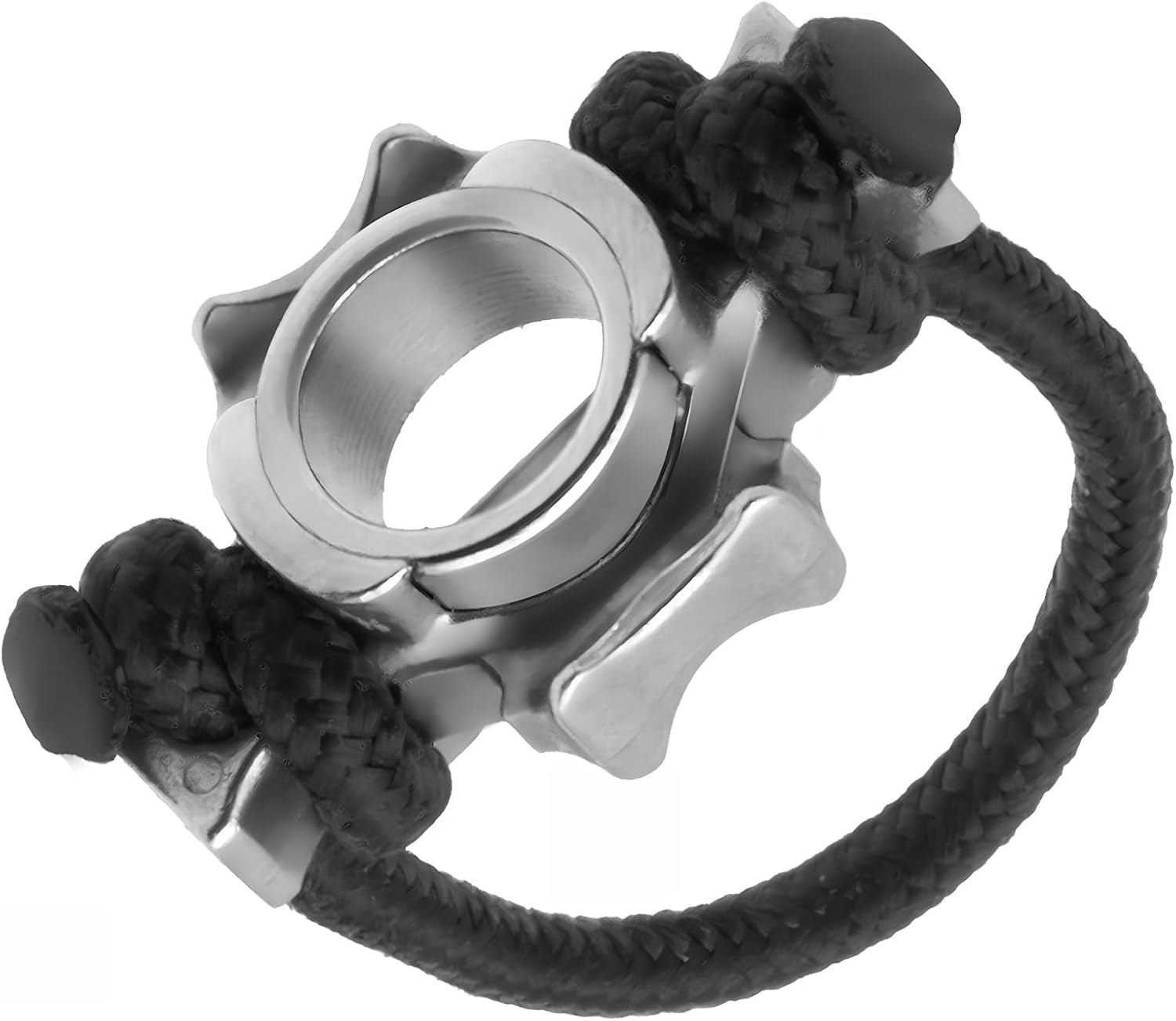 Skiennix Steel Ball Archery D Loop - Dual Purpose Compound Bow Accessory for Precision Shooting
