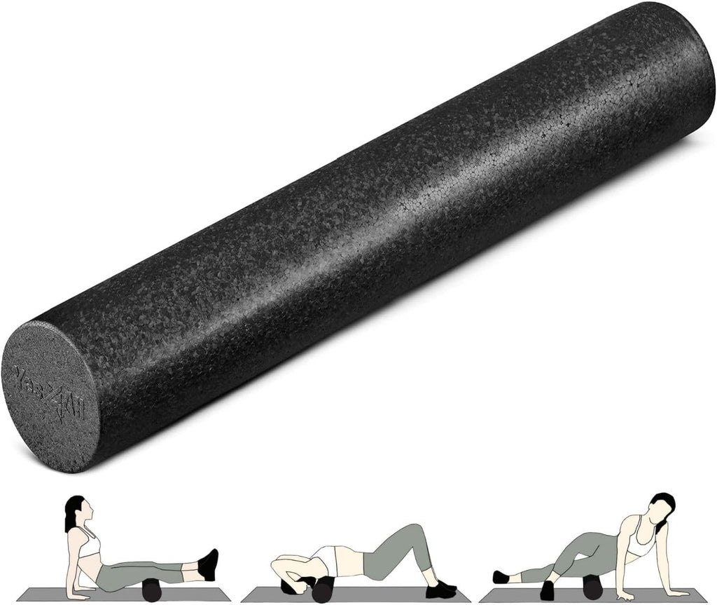 Yes4All High-Density Foam Roller - Versatile Back Roller for Yoga, Pilates & Stretching | 12-36 Inch Sizes