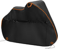 600D Oxford Cloth Bike Cover - Waterproof Outdoor Bicycle Protection with UV Shield | Fits Mountain, Road & Electric Bikes (Black, 75L x 39W x 26H Inch)