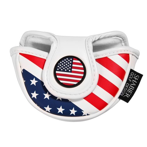 Stars & Stripes Mallet Putter Headcover - Golf Club Cover