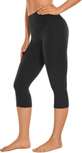 CRZ YOGA Women's Butterluxe High Waisted Capris - Buttery Soft 17-Inch Workout Leggings
