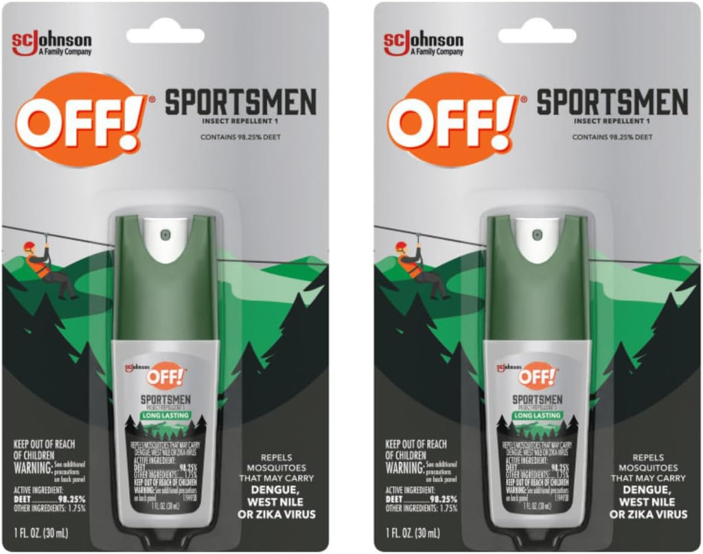 OFF! Deep Woods Insect Spray - Powerful Protection Against Bugs | 1 Ounce (Pack of 2)