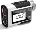 CIGMAN Golf Rangefinder - 1312 Yards with Slope, 2.4-Inch Color Touchscreen & Flag Lock Vibration