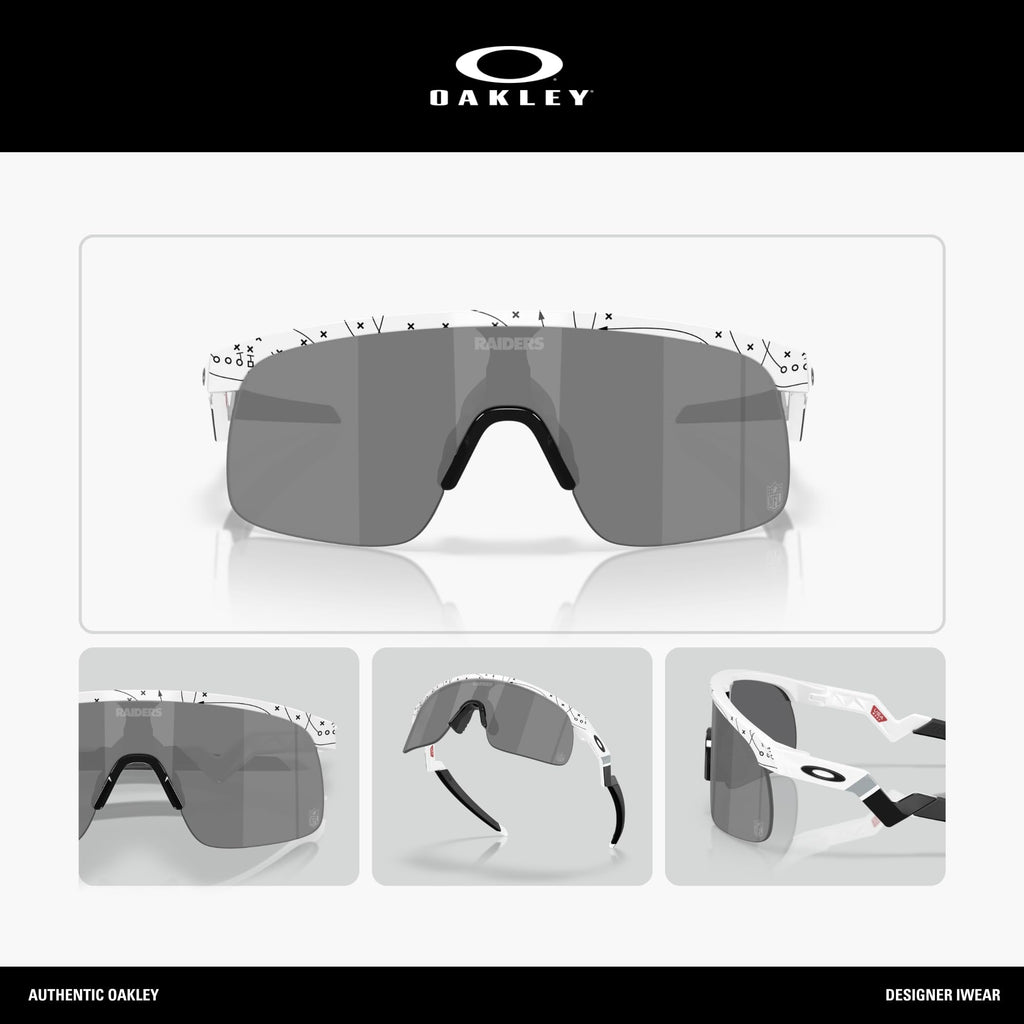 Oakley OJ9010 Resistor Sunglasses, White/Prizm Black, 23 mm